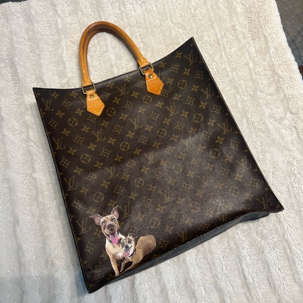 Authentic LV large tote